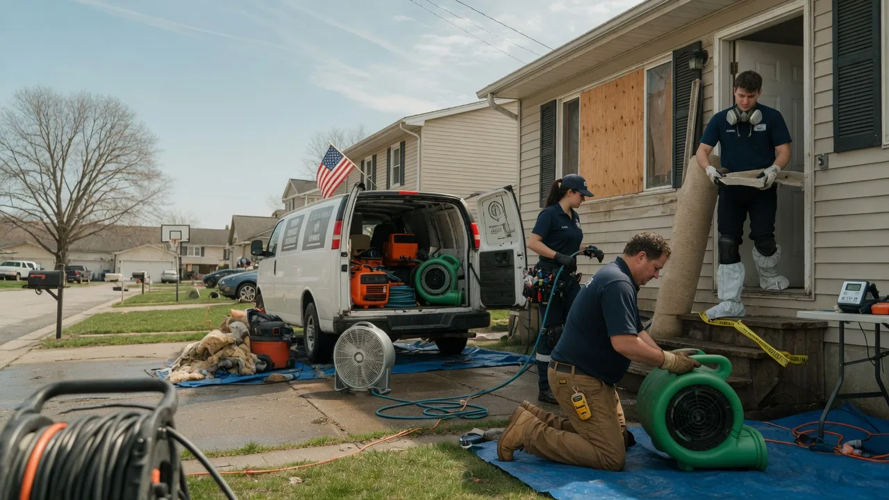 Water Damage Restoration in Gwynneville, IN near me